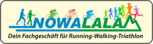 NoWaLaLa Dein Fachgeschäft für Running-Walking-Triathlon Logo